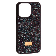 Чохол Apple iPhone 13 Pro Max, Swarovski Diamond, Фіолетовий