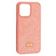 Чехол Apple iPhone 13 Pro, Swarovski Diamond, Розовый