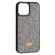 Чохол Apple iPhone 15 Pro, Swarovski Diamond, Сірий