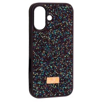 Чохол Apple iPhone 16 Plus, Swarovski Diamond, Фіолетовий