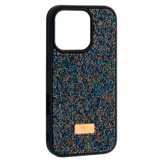 Чохол Apple iPhone 16 Pro Max, Swarovski Diamond, Dark Blue, Синій