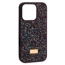 Чохол Apple iPhone 16 Pro Max, Swarovski Diamond, Фіолетовий