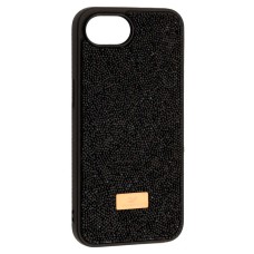 Чохол Apple iPhone 16e, Swarovski Diamond, Чорний