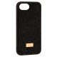 Чохол Apple iPhone 16e, Swarovski Diamond, Чорний