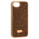 Чохол Apple iPhone 16e, Swarovski Diamond, Золотий