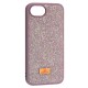 Чохол Apple iPhone 16e, Swarovski Diamond, Ліловий
