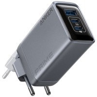 Мережевий зарядний пристрій Anker PowerPort GaNPrime, Срібний
