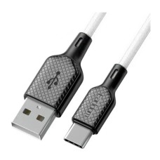 USB кабель Earldom EC-154C, Type-C, 1.0 м., Белый