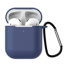 Чохол Apple AirPods, AirPods 2, Silicone Classic Case, Navy Blue, Синій
