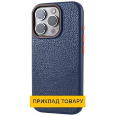 Чохол Apple iPhone 15, Syndee, Gem Blue, MagSafe, Синій