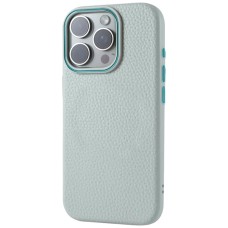 Чехол Apple iPhone 15 Pro, Syndee, MagSafe, Wave Blue, Голубой