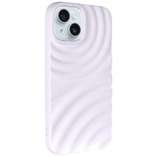 Чехол Apple iPhone 15, Epik MonoWave, Белый