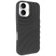 Чохол Apple iPhone 16, Epik MonoWave, Чорний