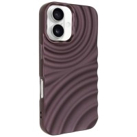 Чохол Apple iPhone 16, Epik MonoWave, Коричневий