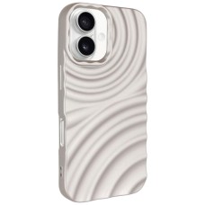 Чохол Apple iPhone 16, Epik MonoWave, Light Grey, Сірий