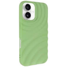 Чохол Apple iPhone 16, Epik MonoWave, Light Green, Зелений