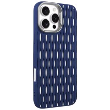Чохол Apple iPhone 16 Pro Max, Epik Ribbio, Синій