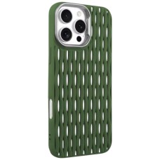 Чохол Apple iPhone 16 Pro Max, Epik Ribbio, Зелений