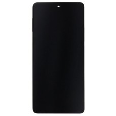 Дисплей Xiaomi Poco M6 Pro, з сенсором, з рамкою, Amoled, Чорний