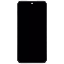 Дисплей Samsung M356 Galaxy M35, (PRC), з рамкою, з сенсором, Чорний