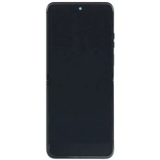 Дисплей Motorola XT2321 Moto Razr 40 Ultra, (Original), з сенсором, з рамкою, Чорний