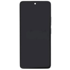 Дисплей Xiaomi Redmi Note 14 5G, з сенсором, з рамкою, Amoled, Чорний