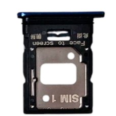 Слот SIM-карти (лоток) Xiaomi Mi 11 Lite 5G, з роз'ємом карти пам'яті, Синій