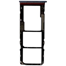 Слот SIM-карти (лоток) Motorola XT2423 Moto G24, з роз'ємом карти пам'яті, Синій