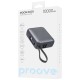 Повербанк (Power Bank) Proove Moon Rock, 10000 mAh, Сірий
