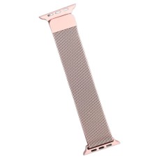 Ремінець Apple Watch 42, Watch 44, Milanese loop, Barbie Pink, Рожевий