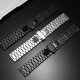 Ремінець універсальний, Metal Watch Design 9, Срібний