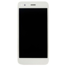 Дисплей Huawei Nova Lite 2017, P9 Lite Mini, Y6 Pro 2017, (High quality), c сенсором, с рамкой, Белый