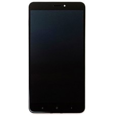 Дисплей Xiaomi Mi Max 2, (High quality), з сенсором, з рамкою, Чорний