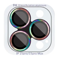 Захисне скло на камеру Apple iPhone 17 Air, Metal Classic, Rainbow, Бузковий