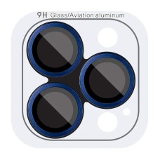 Захисне скло на камеру Apple iPhone 17 Pro, iPhone 17 Pro Max, Metal Classic, Dark Blue, Синій