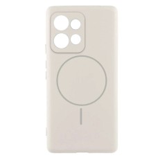Чохол Motorola Edge 50 Pro, Air Beats, MagSafe, Білий