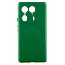 Чохол Motorola Edge 50 Ultra, Air Beats, Dark Green, MagSafe, Зелений