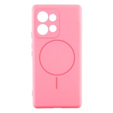 Чохол Motorola Edge 60, Edge 60 Fusion, Air Beats, Light Pink, MagSafe, Рожевий