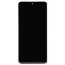 Дисплей Samsung G990 Galaxy S21 FE 5G, (Original), з сенсором, з рамкою, Срібний