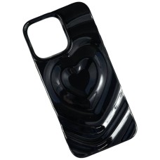 Чохол Apple iPhone 15 Pro, Heart Glow 3D, Чорний