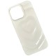 Чохол Apple iPhone 16, Heart Glow 3D, Молочний