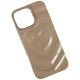 Чохол Apple iPhone 16, Heart Glow 3D, Кавовий