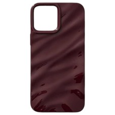 Чохол Apple iPhone 13 Pro Max, Wavy Pattern 3D, Cherry, Червоний