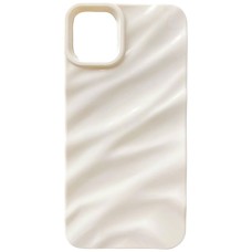 Чохол Apple iPhone 13 Pro, Wavy Pattern 3D, Білий