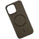 Чохол Apple iPhone 13, Carbon, MagSafe, Коричневий