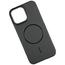 Чохол Apple iPhone 13, Carbon, MagSafe, Чорний