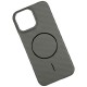 Чохол Samsung Galaxy S25 Ultra, Carbon, MagSafe, Сірий