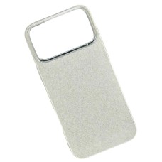 Чохол Apple iPhone 17 Pro Max, Color Glitter, Білий