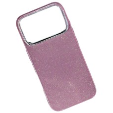 Чохол Apple iPhone 17 Pro, Color Glitter, Сливовий