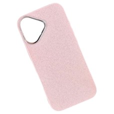 Чохол Apple iPhone 17, Color Glitter, Рожевий